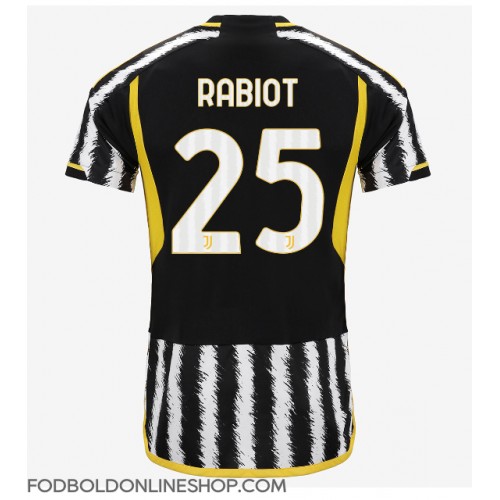 Juventus Adrien Rabiot #25 Hjemmebanetrøje 2023-24 Kortærmet
